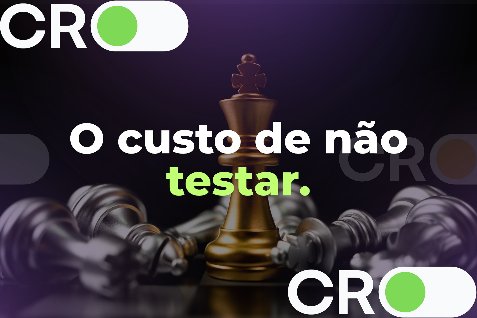 O custo de não testar